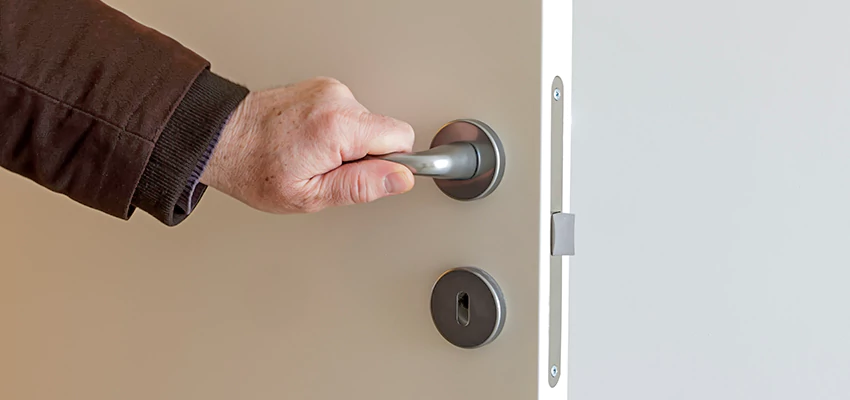 Restroom Locks Privacy Bolt Installation in Ontario, California